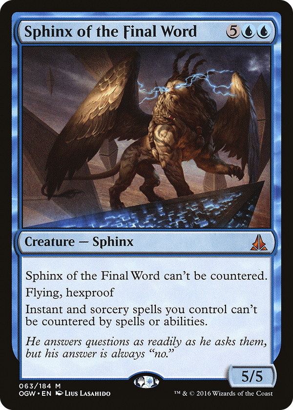 Sphinx of the Final Word (ogw)