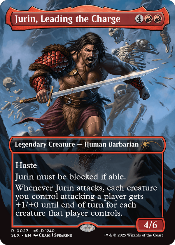 Jurin, Leading the Charge (slx)