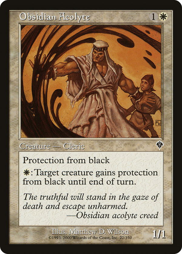 Obsidian Acolyte (inv)