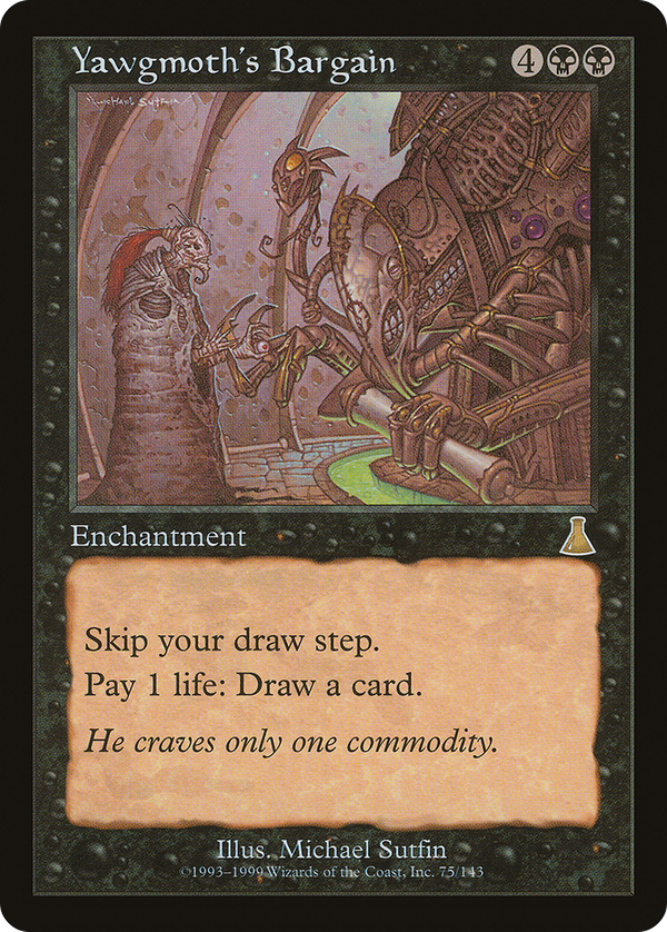 Yawgmoth's Bargain (uds)