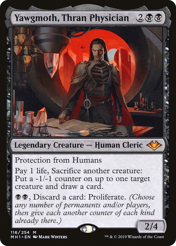 Yawgmoth, Thran Physician (mh1)