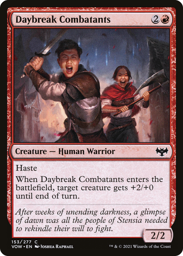 Daybreak Combatants (vow)