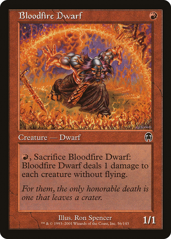 Bloodfire Dwarf (apc)