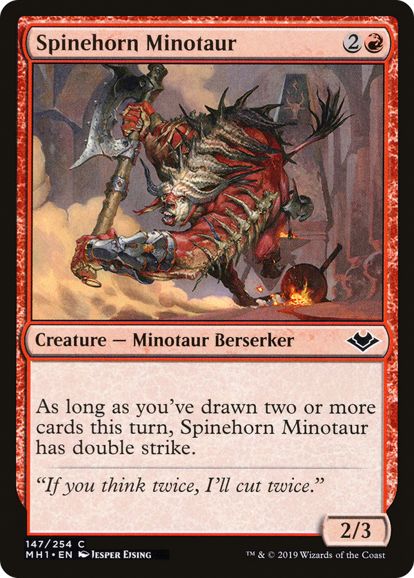 Spinehorn Minotaur (mh1)