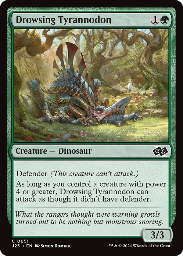 Drowsing Tyrannodon (j25)
