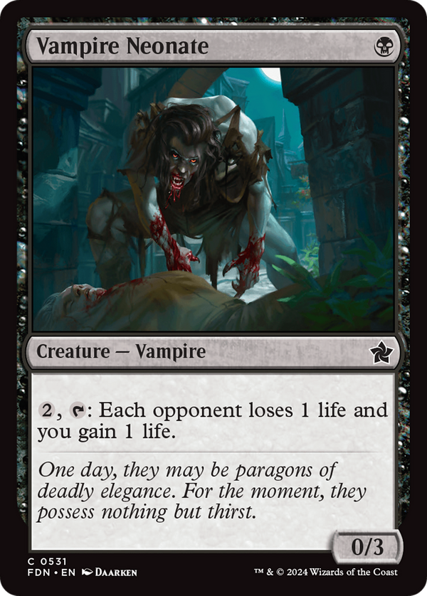 Vampire Neonate (fdn)