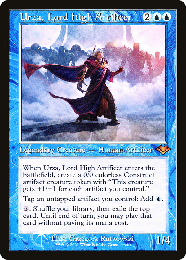 Urza, Lord High Artificer (h1r)
