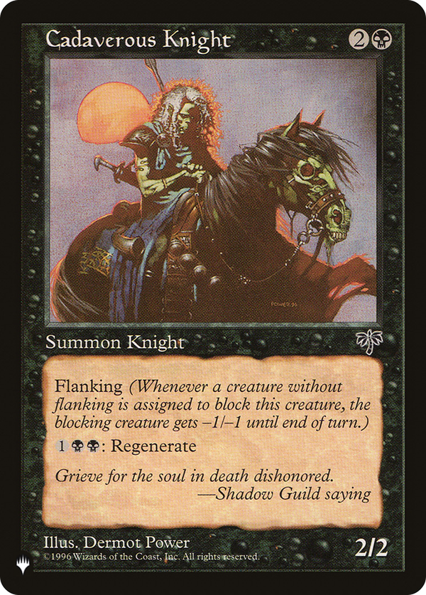 Cadaverous Knight (plst)