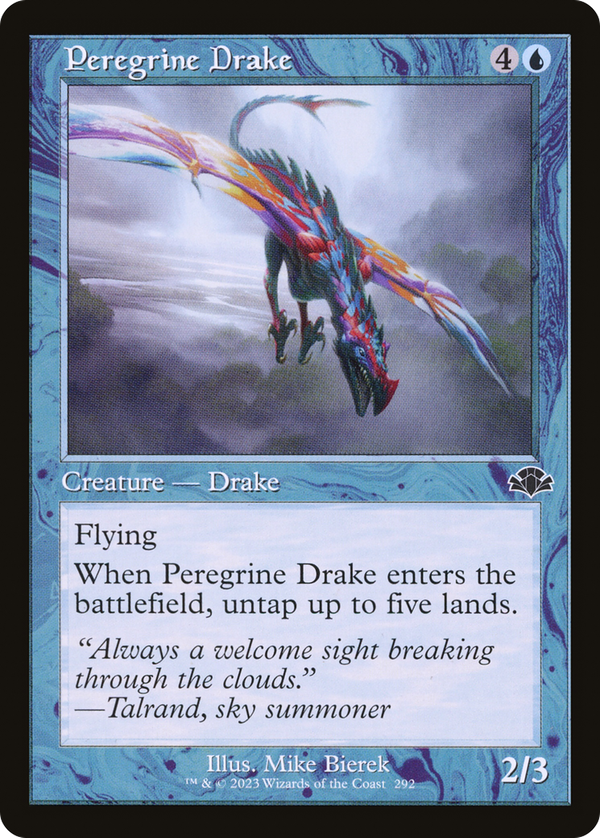 Peregrine Drake (dmr)
