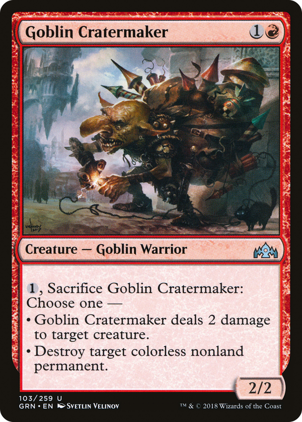 Goblin Cratermaker (grn)
