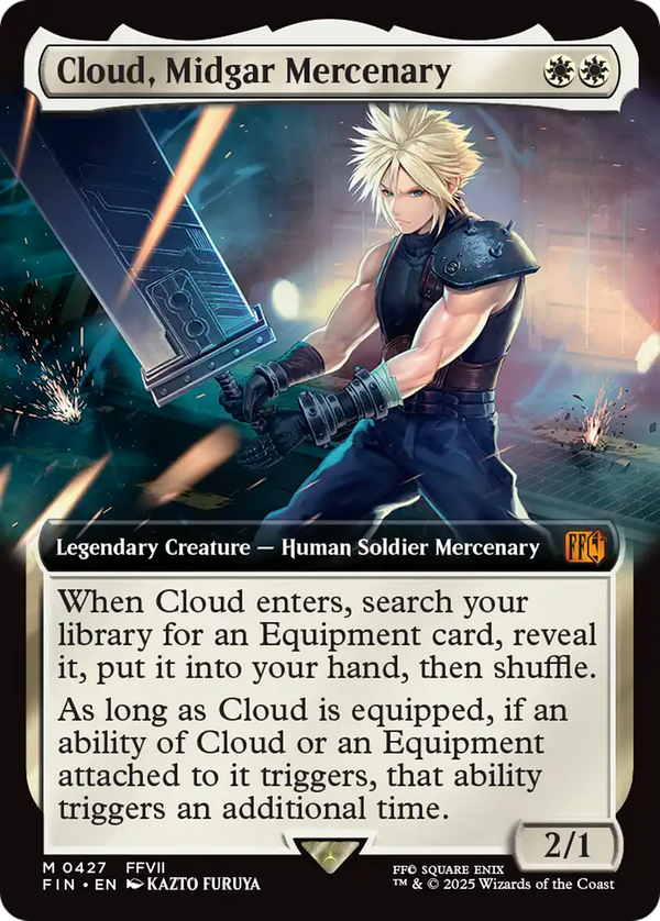 Cloud, Midgar Mercenary (fin)