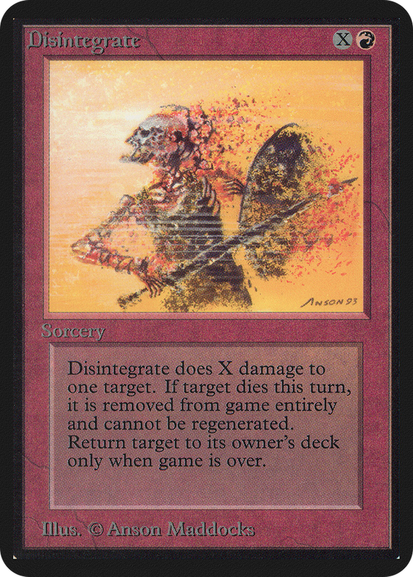 Disintegrate (lea)