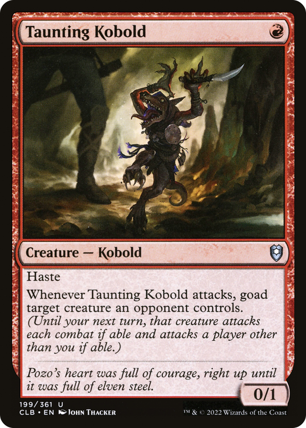Taunting Kobold (clb)