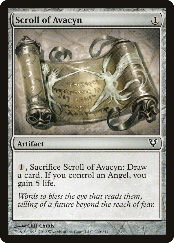 Scroll of Avacyn (avr)