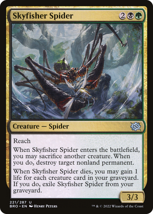 Skyfisher Spider (bro)