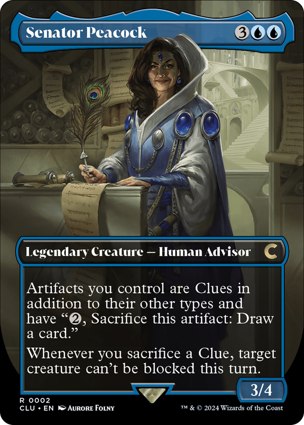 Senator Peacock (clu)