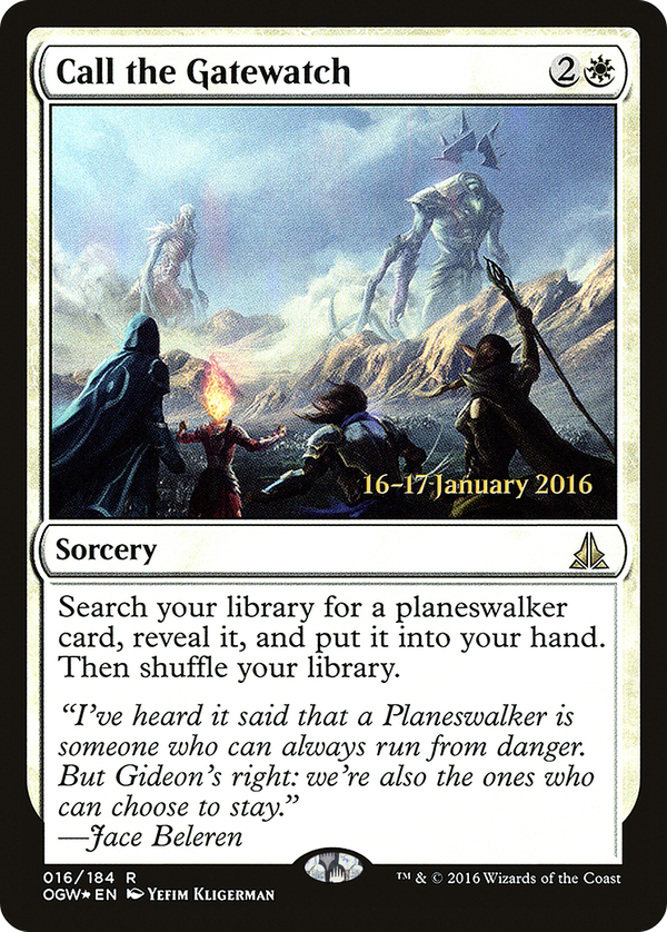 Call the Gatewatch (pogw)