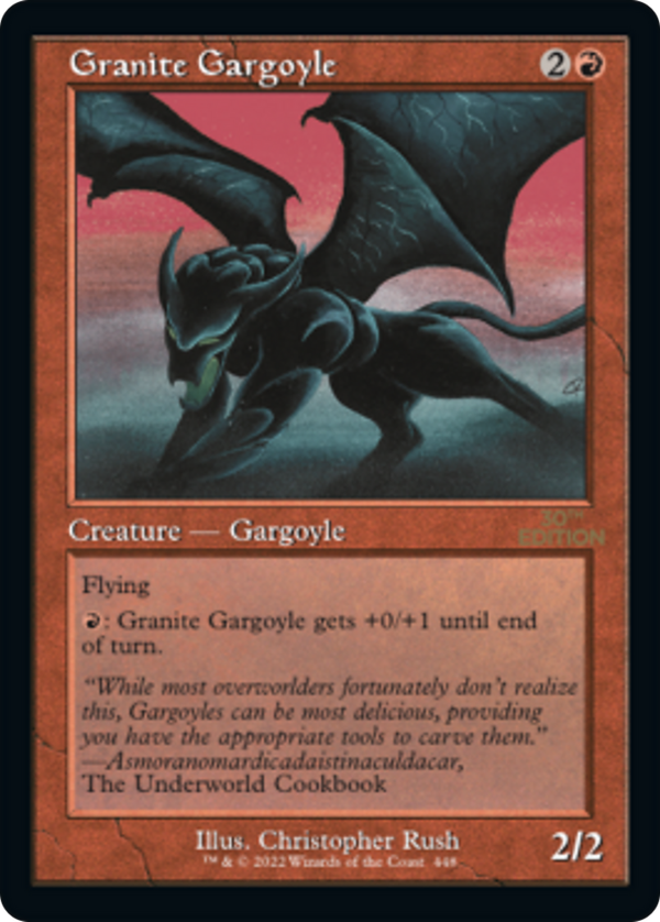 Granite Gargoyle (30a)
