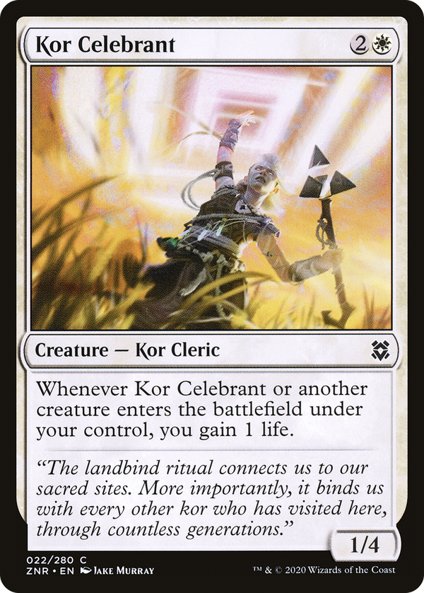 Kor Celebrant (znr)