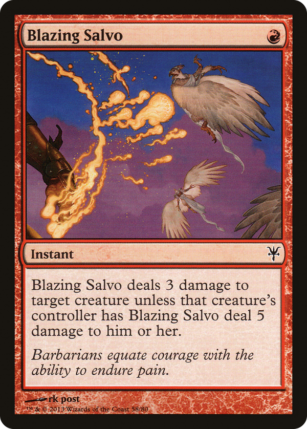 Blazing Salvo (ddk)