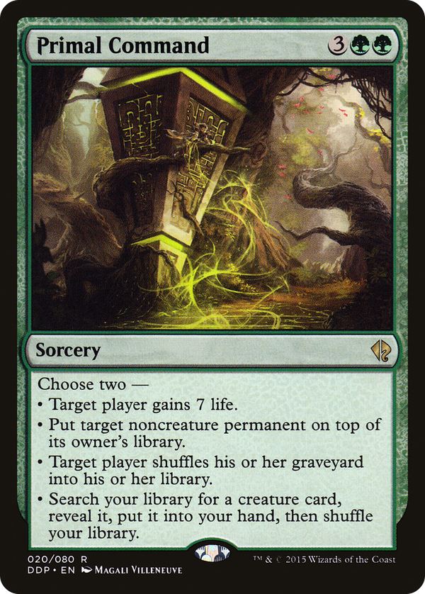 Primal Command (ddp)