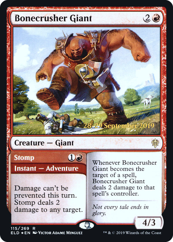 Bonecrusher Giant // Stomp (peld)