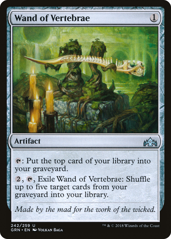 Wand of Vertebrae (grn)