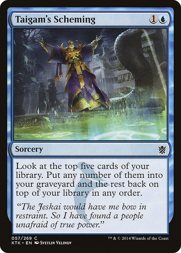 Taigam's Scheming (ktk)
