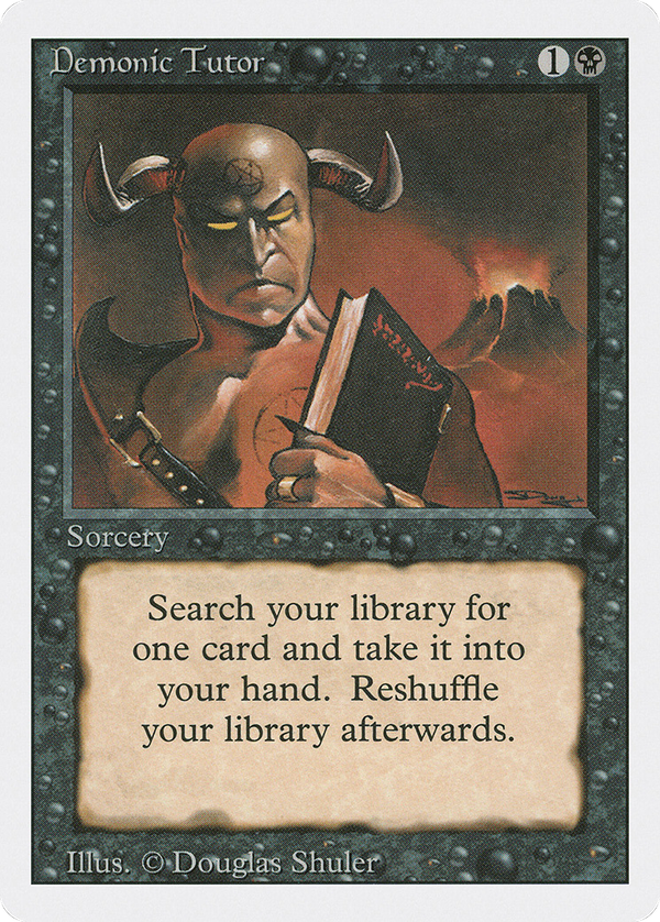 Demonic Tutor (3ed)