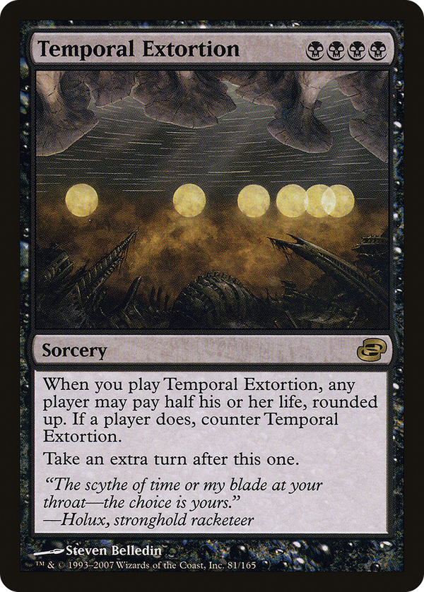 Temporal Extortion (plc)