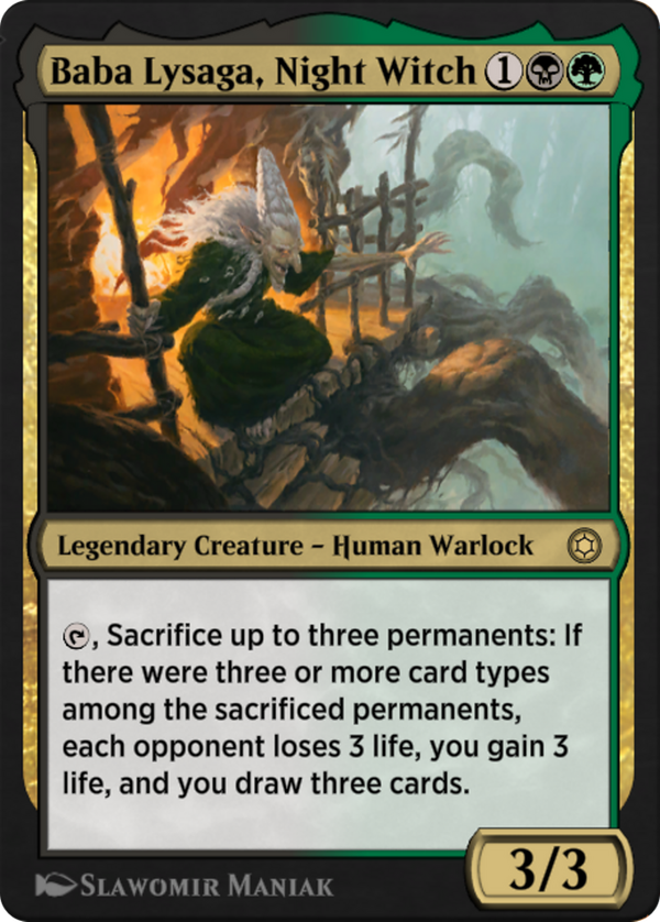 Baba Lysaga, Night Witch (hbg)