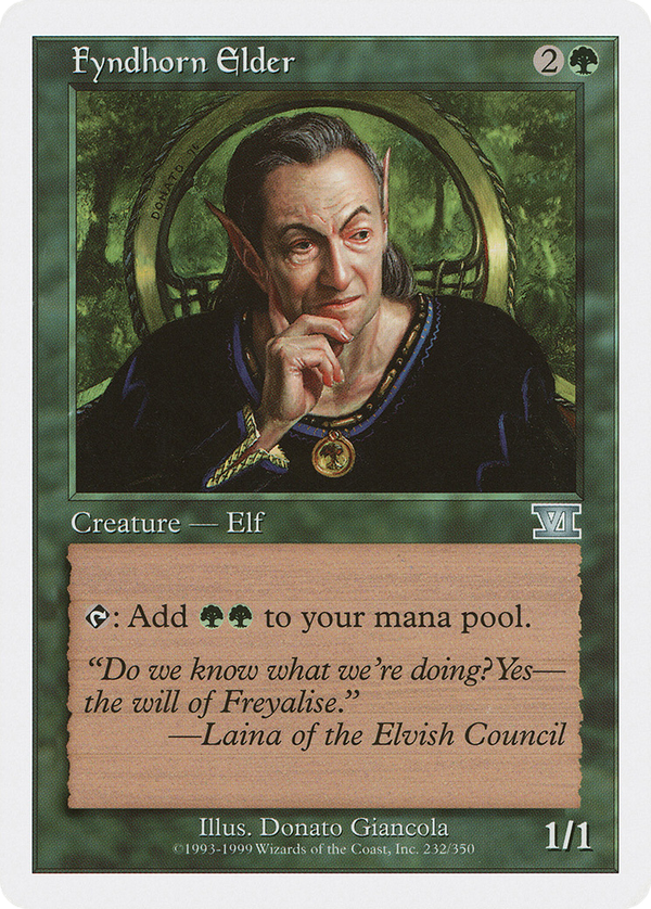 Fyndhorn Elder (6ed)