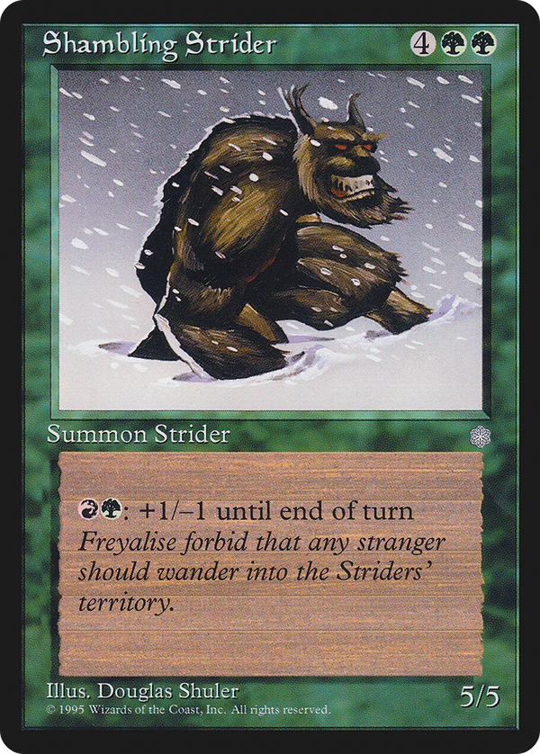 Shambling Strider (ice)