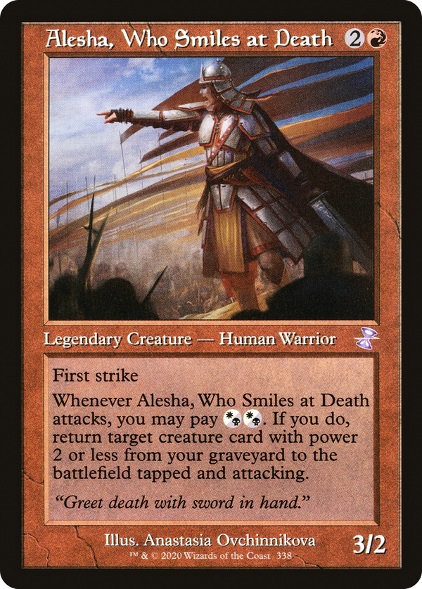 Alesha, Who Smiles at Death (tsr)
