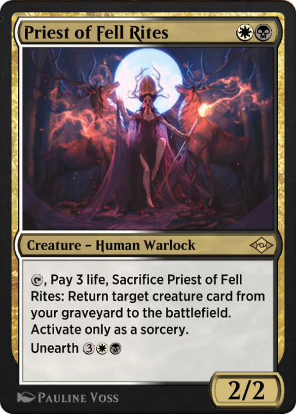 Priest of Fell Rites (j21)