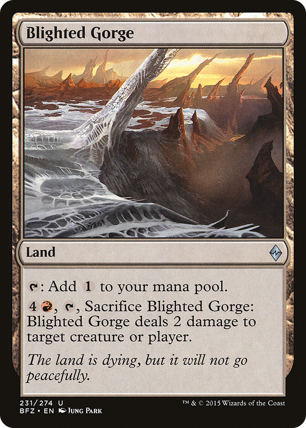 Blighted Gorge (bfz)