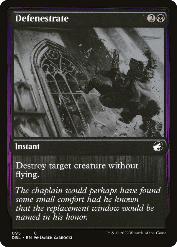 Defenestrate (dbl)