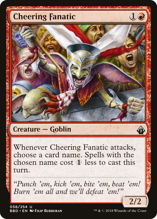 Cheering Fanatic (bbd)
