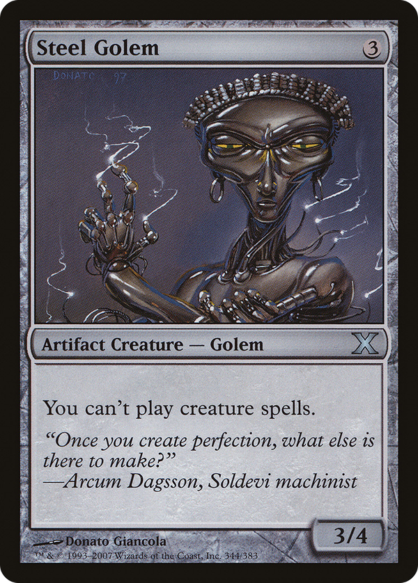 Steel Golem (10e)