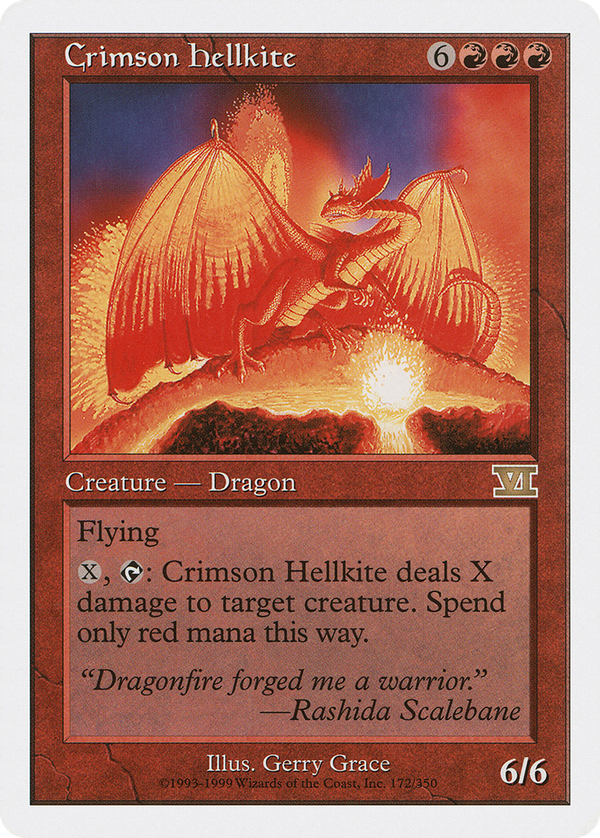 Crimson Hellkite (6ed)
