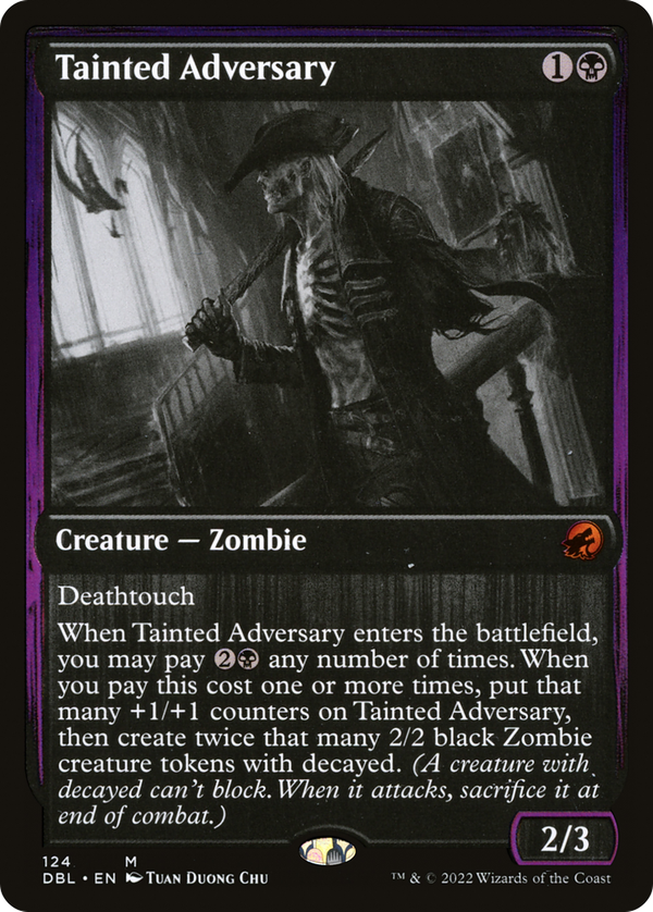 Tainted Adversary (dbl)