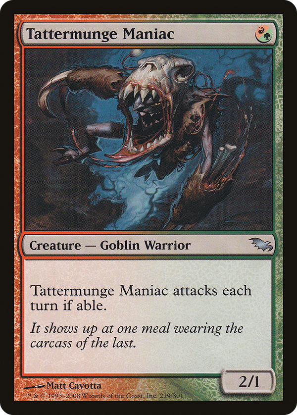 Tattermunge Maniac (shm)