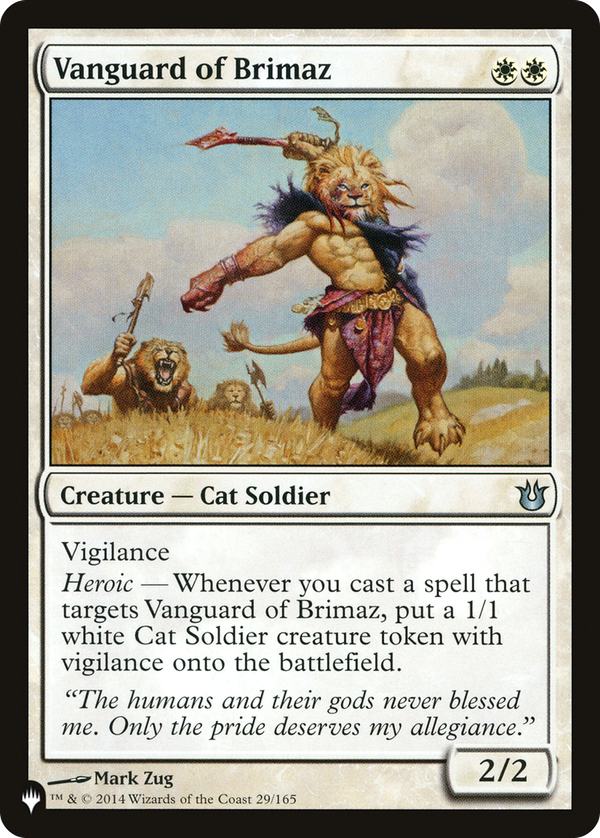 Vanguard of Brimaz (plst)