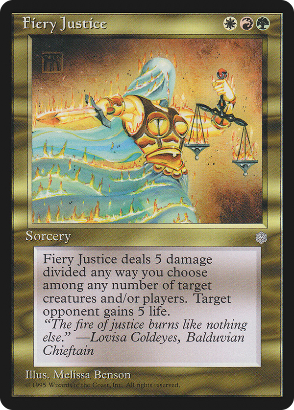 Fiery Justice (ice)