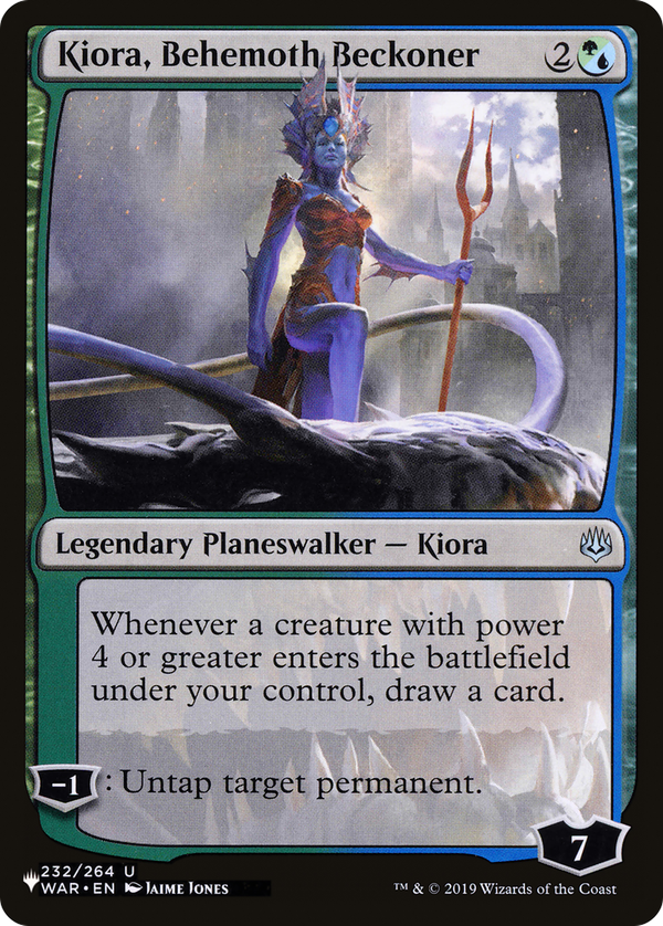 Kiora, Behemoth Beckoner (plst)