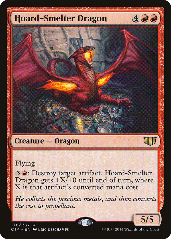Hoard-Smelter Dragon (c14)