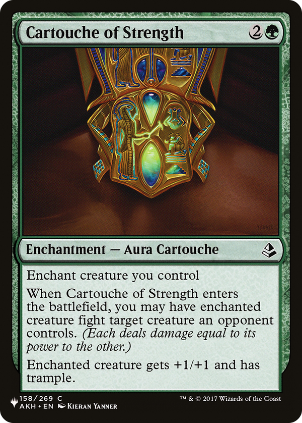 Cartouche of Strength (plst)