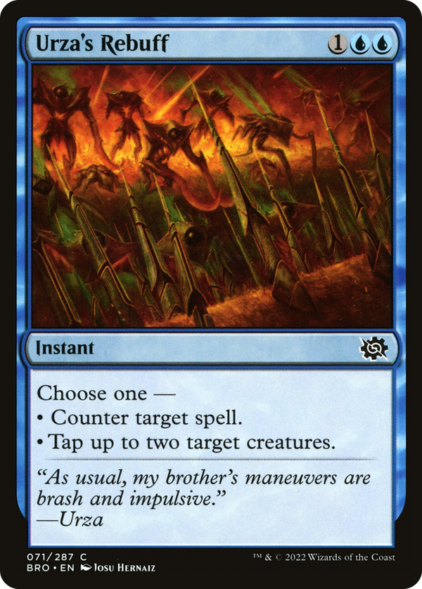 Urza's Rebuff (bro)