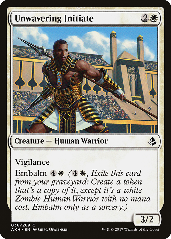 Unwavering Initiate (akh)
