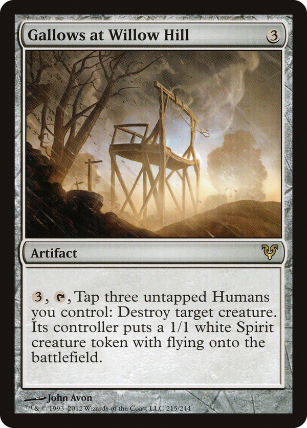 Gallows at Willow Hill (avr)